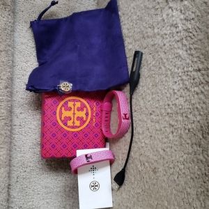 Tory Burch for Fitbit Silicone Bracelets w/Fitbit